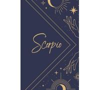 Notizbuch A5 - Blanko | A5 | 400 Seiten | Sternzeichen Scorpio: Ideal für Journaling, Skizzen, Notizen und kreative Ideen.