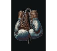 Notizbuch: Boxen Notizbuch | 6x9 Zoll DIN A5 | 100 Seiten liniert | Boxhandschuhe Notizheft | Boxsport Tagebuch | Kampfsport Schreibheft