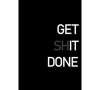 Notizbuch - Dotted A5 - 80 Seiten - Get Shit Done