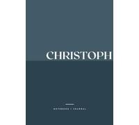 Notizbuch für Christoph - Notebook for Christoph - Cahier de notes pour Christoph: A5 │ Softcover │ broché │ liniert │ lined │ ligné │ 80 Seiten │ 80 pages