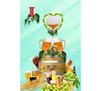 Notizbuch I Love Bier Bockbier Weißbier Pils Liebhaber Geschenkidee für Hobbybrauer Erinnerung an eine Bierverkostung Brauerei Bierfeste Biergarten ... Märzen Braumeister Bierliebhaber 04D23