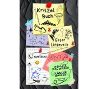 Notizbuch Kritzelbuch gegen Langeweile Notizheft Zeichenbuch wenn es doch mal wieder länger dauert am Telefon Warteschleife Arbeit Büro Besprechung ... Eintragbuch Frust Tagebuch Wutbuch 02B12