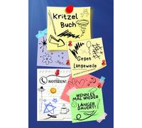 Notizbuch Kritzelbuch gegen Langeweile Notizheft Zeichenbuch wenn es doch mal wieder länger dauert am Telefon Warteschleife Arbeit Büro Besprechung ... Eintragbuch Frust Tagebuch Wutbuch 02B18