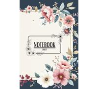 Notizbuch liniert - Blumen Design für Frauen, 120 Seiten für Notizen, Gedanken und Planung: Florales Journal im handlichen Format - schönes Notizbuch ... für Frauen und Mädchen | mit linierten Seiten