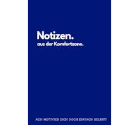 Notizbuch "Notizen aus der Komfortzone."