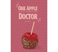 Notizbuch - One Apple A Day (Dessert): A5-Format, 120 linierte Seiten - zum Reinschreiben als persönliches Tagebuch, Kalender, Schreibheft für Ideen, ... Frauen & Männer zu Weihnachten, Geburtstag