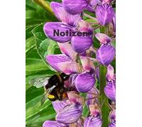 Notizen: Blanko Notizbuch A4 - Hummel