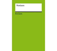 Notizen (grün): Das kleine Reclam-Notizbuch blanko