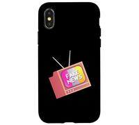 Notizie false Ingegneria sociale Consapevolezza politica anti-media Custodia per iPhone X/XS