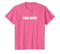 Notizie False Maglietta, Bambini, Rosa mélange, 10 Anni