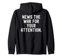 notizie la Guerra per la Vostra attenzione Witty Observational Felpa con Cappuccio