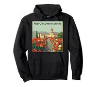 Noto - La Città dei Fiori Felpa con Cappuccio