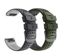 NotoCity Cinturino Compatibile con Garmin Fenix 5/Fenix 6 Pro/Fenix 5 Plus/Fenix 6/Forerunner 945/Forerunner 935/Approach S60/Quatix 5 Cinturino in Silicone da 22 mm(B)