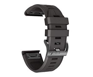 NotoCity Cinturino Fenix 5 in silicone compatibile Fenix 5 Fenix 6 Fenix 7 22 mm, compatibile con Garmin Fenix 5 Plus/Fenix 6 Pro/Forerunner 935/Approach S60/Quatix 5