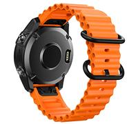 NotoCity Cinturino in silicone per orologio Fenix 6x Pro, 5X,5XPlus, 7X 6X per Garmin Quickfit 26 mm, compatibile con Tactix 7 / Instinct 2X /Descent Mk1/Enduro/Tactix Delta