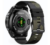 NotoCity Cinturino per Garmin Fenix 6x pro, Quickfit 26mm Cinturino per Garmin 5x/6x/7x/5x plus/7x pro/3/3HR, Fenix 8/8 pro 51mm, Nylon per Tactix 8 51mm, Enduro 2/3, Quatix 3/7x(Camouflage)