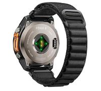 NotoCity Cinturino per Garmin Fenix 7/6/6 pro/5, Cinturino 22mm per Garmin Fenix 7 pro/5 plus/8, Forerunner 965/955, Nylon Quickfit Gancio a G Regolabile per Epix Gen 2, Approach S60/S62(Nero)