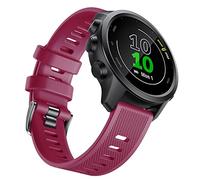 NotoCity Cinturino per Garmin Forerunner 158 Cinturino Ricambio Silicone, con Garmin Forerunner 245/645 Garmin Vivoactive 3 Bracciale, Fucsia