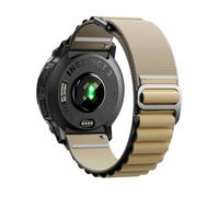 NotoCity Cinturino per Garmin Instinct 2X/2X Solar 50mm, 26mm Cinturino per Garmin Instinct 3 Solar/AMOLED 50mm, Nylon per Instinct 2X/3 Solar Tactial 50 mm Gancio a G Regolabile(Grano)
