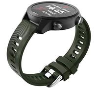 NotoCity Cinturino per Garmin Vivoactive 3/ Garmin Vivoactive 3 Music/Forerunner 645 Music/Garmin Forerunner 245, cinturino di ricambio regolabile in silicone