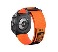 NotoCity Cinturino per Samsung Galaxy Watch 7 Ultra 47mm, cinturino di ricambio in nylon per Samsung Galaxy Watch Ultra 47mm(Arancione)