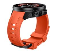 NOTOCITY Compatibile Cinturino Suunto 9 di Orologio in Silicone Morbido per Suunto 9 GPS Baro Cinturino di Ricambio (Arancione