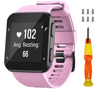 NotoCity Compatibile con Forerunner 35 Cinturino di Ricambio per Forerunner 35 Smart Watch Bracciale in Silicone Unisex (Rosa)