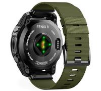 NotoCity Nylon Cinturino per Garmin fenix 5/6/7/8, Forerunner, Approach