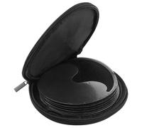 Notoke Custodia per CD auto per 20 CD/DVD - Custodia impermeabile Oxford, raccoglitore portatile DVD CD per veicoli e viaggi (nero)