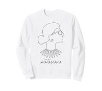 Notorious RBG Femminismo Famigerato Femministe Donne retrò Felpa