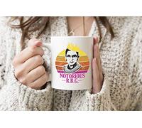 Notorious Ruth Bader Ginsburg RBG Tazza da tè al caffè bianco Tazza da 330 ml normale Mug Cup