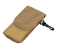 noTrash2003 Borsa per la spesa, in poliestere 190T, pieghevole, con moschettone, manico lungo, ca. 38 x 42 cm, beige., moderno