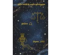 Notre carnet de couple astrologique Balance Verseau: 80 pages lignées A5 - Carnet de notes d'amour à remplir au quotidien sur 1 mois - Journal de couple pour écrire, partager et se reconnecter