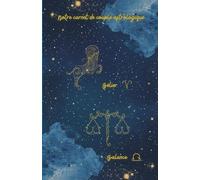 Notre carnet de couple astrologique Bélier Balance: 80 pages lignées A5 - Carnet de notes d'amour à remplir - 1 mois Couple Challenge - Zodiac Love ... Ritual - pour notes romantiques au quotidien