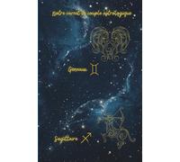 Notre carnet de couple astrologique Gémeaux Sagittaire: 80 pages lignées A5 - Carnet de notes d'amour à remplir - 1 mois Couple Challenge - Zodiac ... Ritual - pour notes romantiques au quotidien