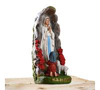 Notre-Dame Garden Figurine - Arte della chiesa devozionale, statua classica della sposa, santuario della presenza divina | Figura madre vergine religiosa, ornamento di santo simbolico, decorazione