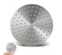 NOTSEK Schermo a disco da 58,5 mm, V2 da 0,8 mm di spessore, per portafiltro da 58 mm, schermo espresso in acciaio inossidabile 304 con scatola in acrilico, schermo per disco da caffè per portafiltro