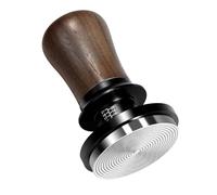 NOTSEK Tamper 54 mm, regolazione della pressione, 30 lbs, pressacavo, autolivellante, calibrato, pennino per caffè con base in acciaio inox, manico in noce per Sage Barista Express da 54 mm