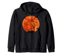 Notte di Halloween Felpa con Cappuccio