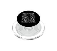 Notte Foresta Luna Natura Sentieri Escursioni Vintage PopSockets PopGrip per MagSafe