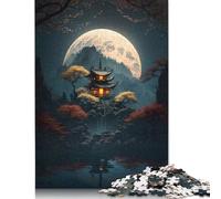 Notte giapponese 07 Puzzle per adulti, puzzle impegnativo e stimolante per donne e uomini, 1000 pezzi (75x50 cm)
