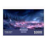 Notte incantata Puzzle 70x50cm/1000pcs Gioco Educativo Per Tutti Rilassante E Creativo Regalo Per La Decorazione