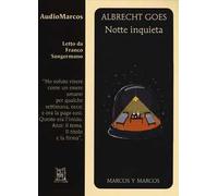 Notte inquieta letto da Franco Sangermano. Audiolibro. CD Audio formato MP3