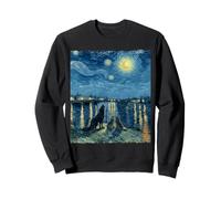 Notte Stellata con Lupi: ululanti e misteri sotto la Luna Felpa