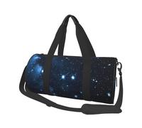 Notte stellata Deep Outer Space Borse da viaggio di grande capacità e borse sportive maniglie ad anello nella parte superiore borse del fine settimana e borse rotonde possono essere utilizzate sia da