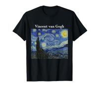 Notte stellata di Vincent van Gogh Famoso Pittura Maglietta