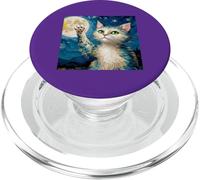 Notte stellata Gatto, Van Gogh Cat, Amante Gatti, Cat Mom, Cat Dad PopSockets PopGrip per MagSafe