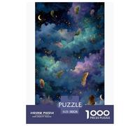Notte Stellata Puzzle 3D 38x26cm/1000pcs Gioco Di Rilassamento Per Famiglie Educativo E Creativo Regalo Per La Decorazione