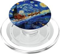 Notte stellata San Nicola arriva a St. Remy PopSockets PopGrip per MagSafe