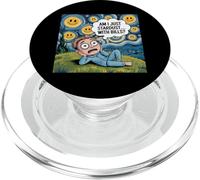 Notte stellata Van Gogh crisi esistenziale Meme divertente PopSockets PopGrip per MagSafe